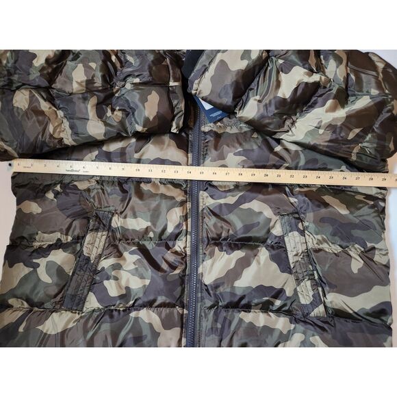Tommy Hilfiger Men’s 2XL Jacket | Camo Hooded Puffer | New With Tags - Picture 7 of 10
